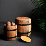 جا ادویه و ظرف حبوبات چوبی وودسنس کدWS-Z330 - Image 3