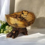 میوه خوری روستیک پایه دار وودسنس کد WS-Z379