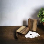 باکس چوبی و جای کارت بازی وودسنس کد WS-Z383