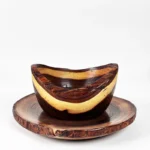 سرویس کاسه و پیش دستی چوبی وودسنس کد WS-Z385 - Image 2