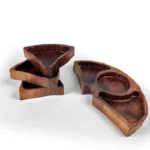 ظرف سرو اردو خوری چوبی وودسنس کد WS-Z382 - Image 3