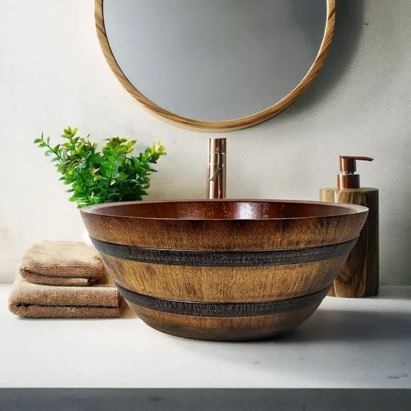 کاسه روشویی کلاسیک وودسنس کد WS-Z388