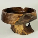 ظرف چوبی دفرمه پایه بلند وودسنس کد WS-Z389 - Image 3