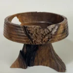 ظرف چوبی دفرمه پایه بلند وودسنس کد WS-Z389 - Image 4