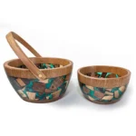 ست پذیرایی 19 پارچه چوب و رزین وودسنس کد WS-Z394 - Image 6