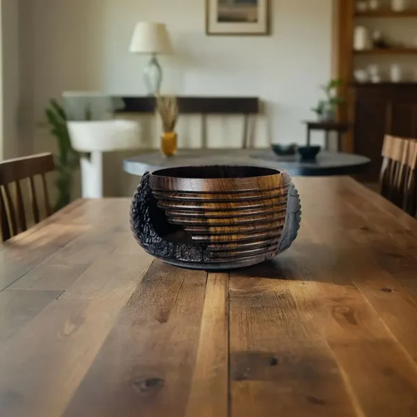 ظرف چوبی دفرمه وودسنس کد WS_Z403