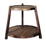 استند پذیرایی چوبی دو طبقه وودسنس کد WS_Z405 - Image 2