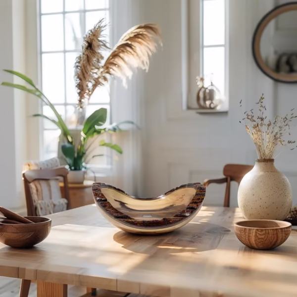 ظرف چوبی دفرمه نچرال وودسنس کد WS-Z407