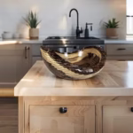 ظرف چوبی دفرمه سایز بزرگ وودسنس کد WS-Z414