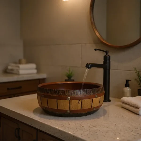 روشویی چوبی وودسنس کد WS-Z420