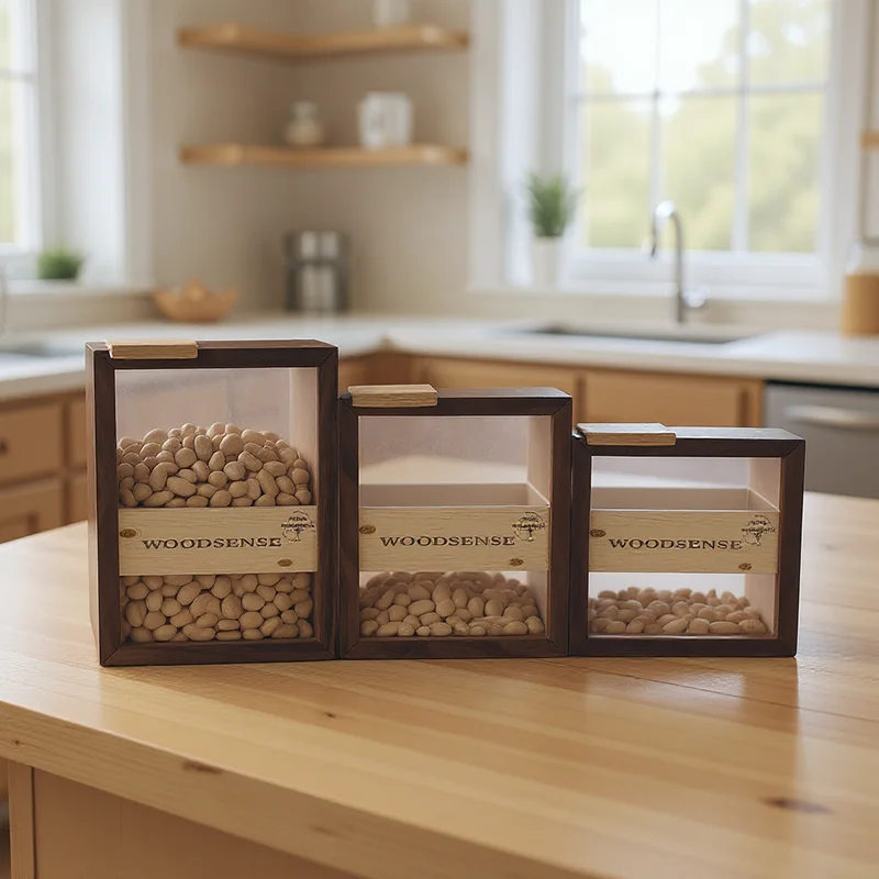 بانکه چوبی حبوبات وودسنس کد WS-Z421